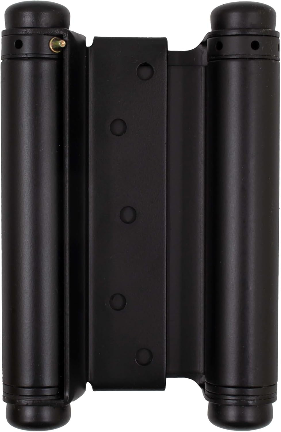 Heavy-Duty Double Acting Spring Hinge, 6 Inches, Fits Doors 1-1/4" to 1-3/4" Thick, 1-Pack, Matte Black by Stone Harbor Hardware