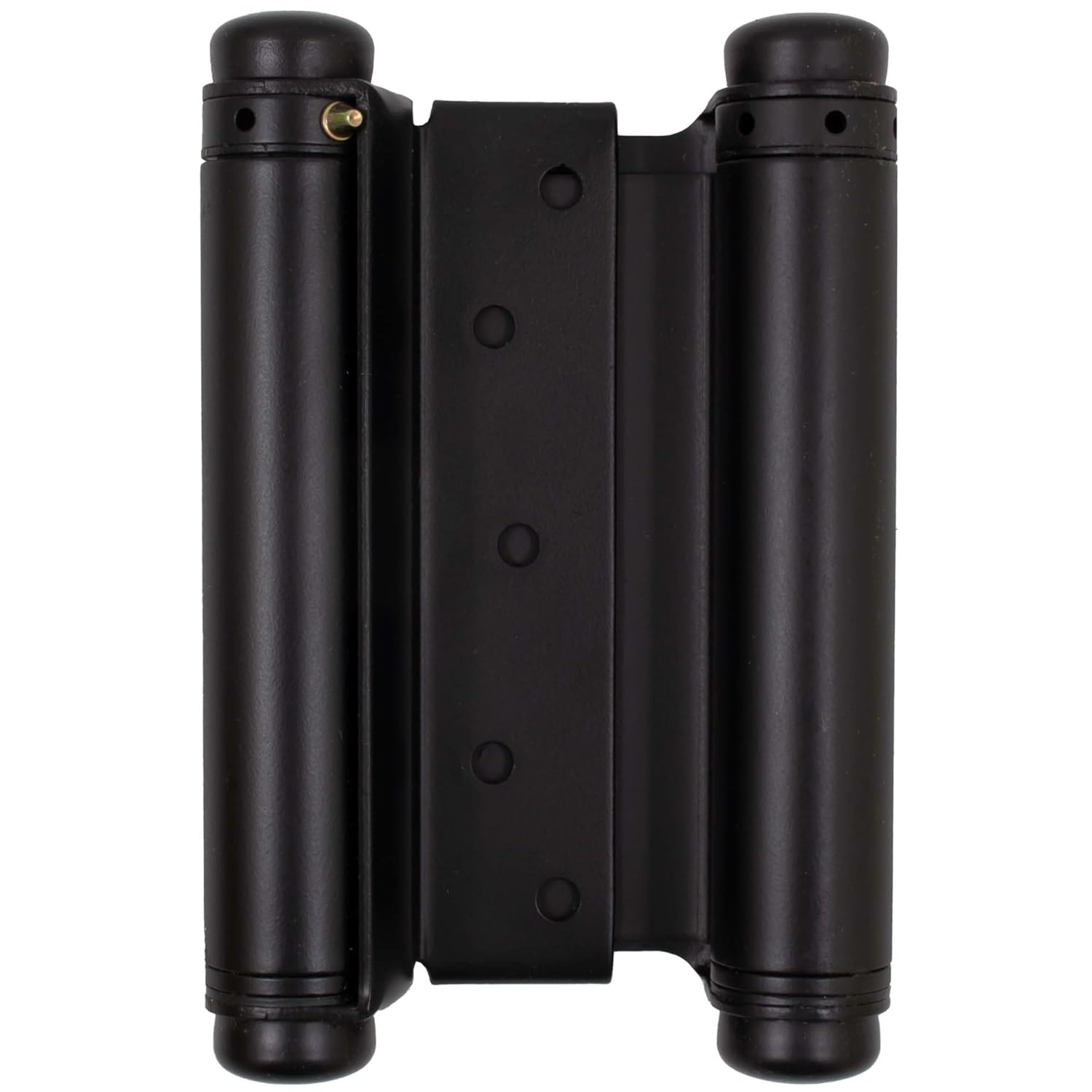 Heavy-Duty Double Acting Spring Hinge, 6 Inches, Fits Doors 1-1/4" to 1-3/4" Thick, 1-Pack, Matte Black by Stone Harbor Hardware