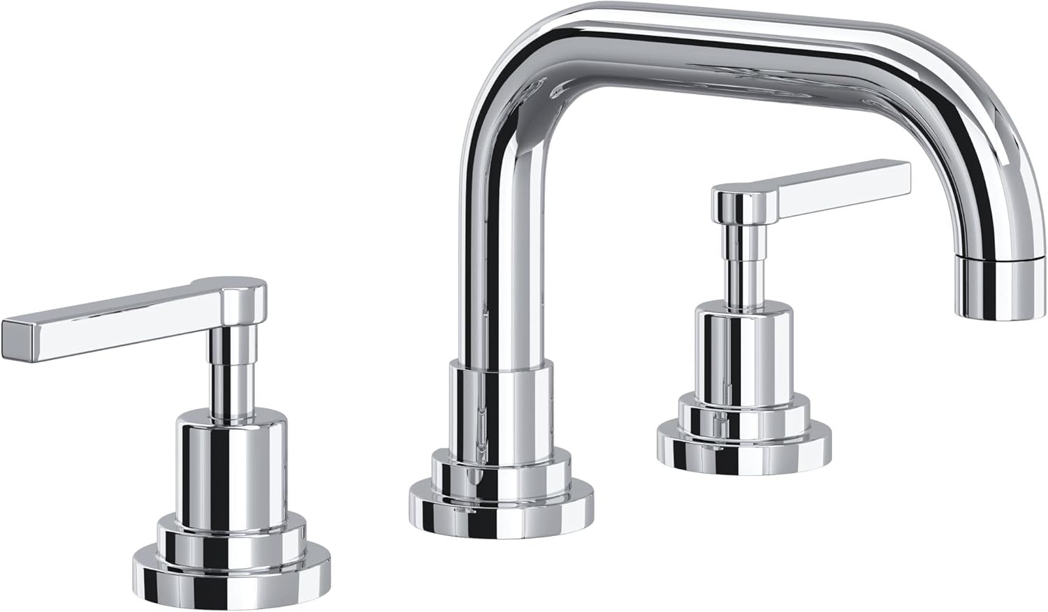 Lombardia Widespread Lavatory Faucet With U-Spout