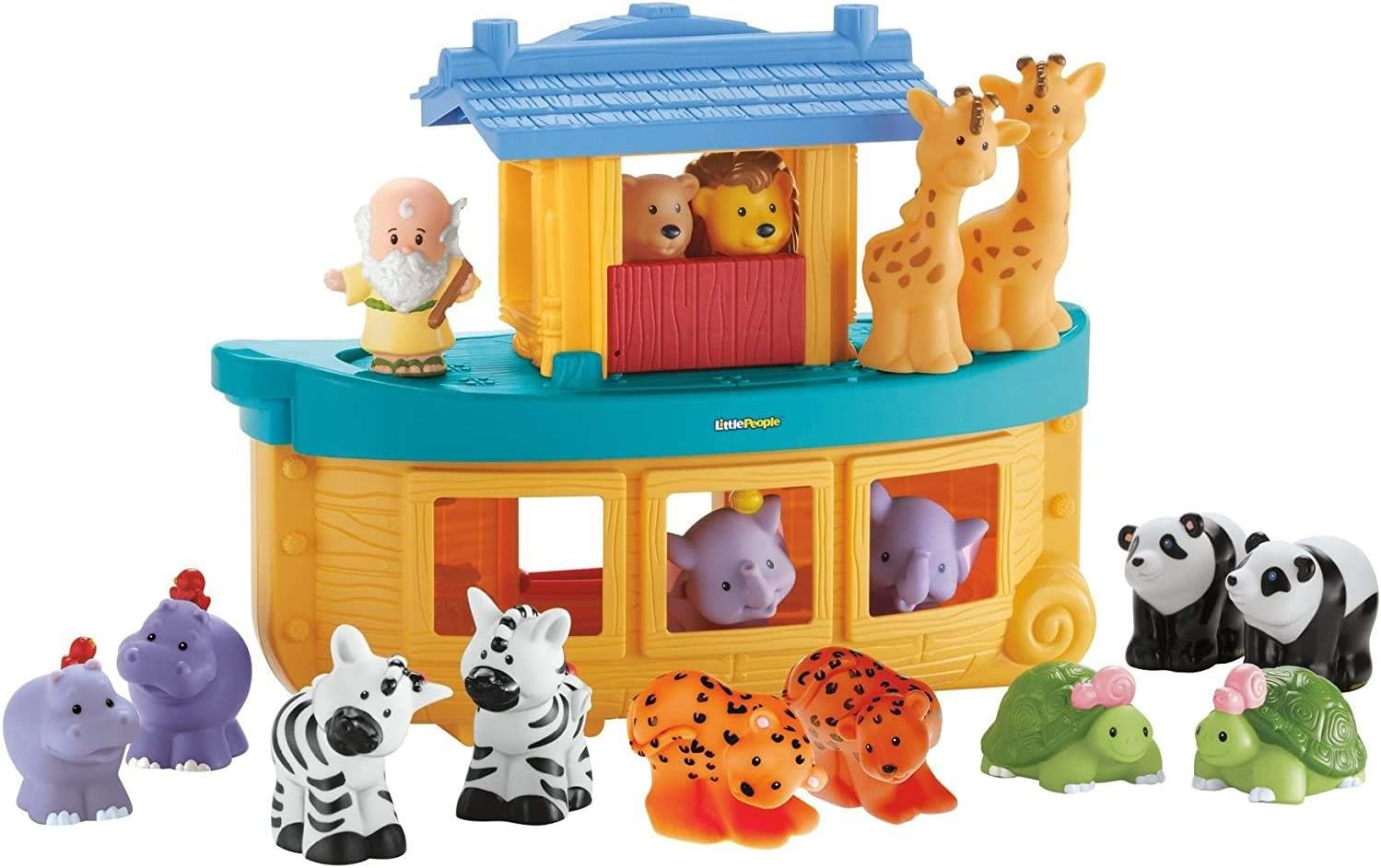 Fisher-Price Little People Noah's Ark Gift Set Animals Playset Figures