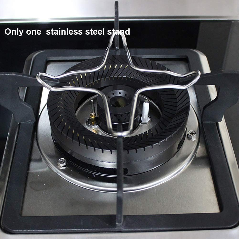 Stainless Steel Gas Ring Trivet Reducer for Small Pans and Coffee Makers