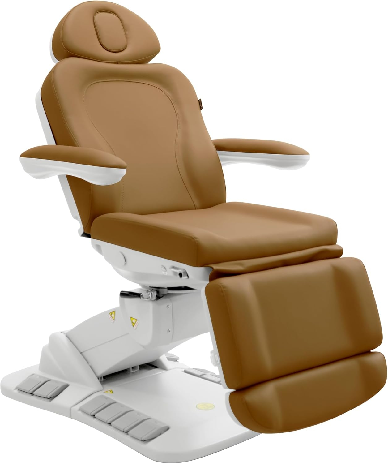 SKINACT Palma Electric Medical Spa Treatment Chair/Table (Camel Orange)