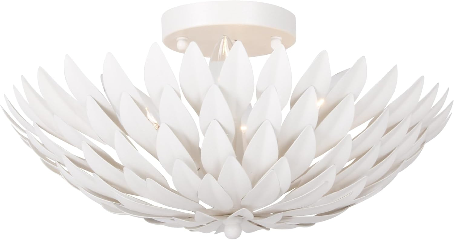 Crystorama Lighting - Four Light Ceiling Mount - Ceiling Mount - Broche - Four