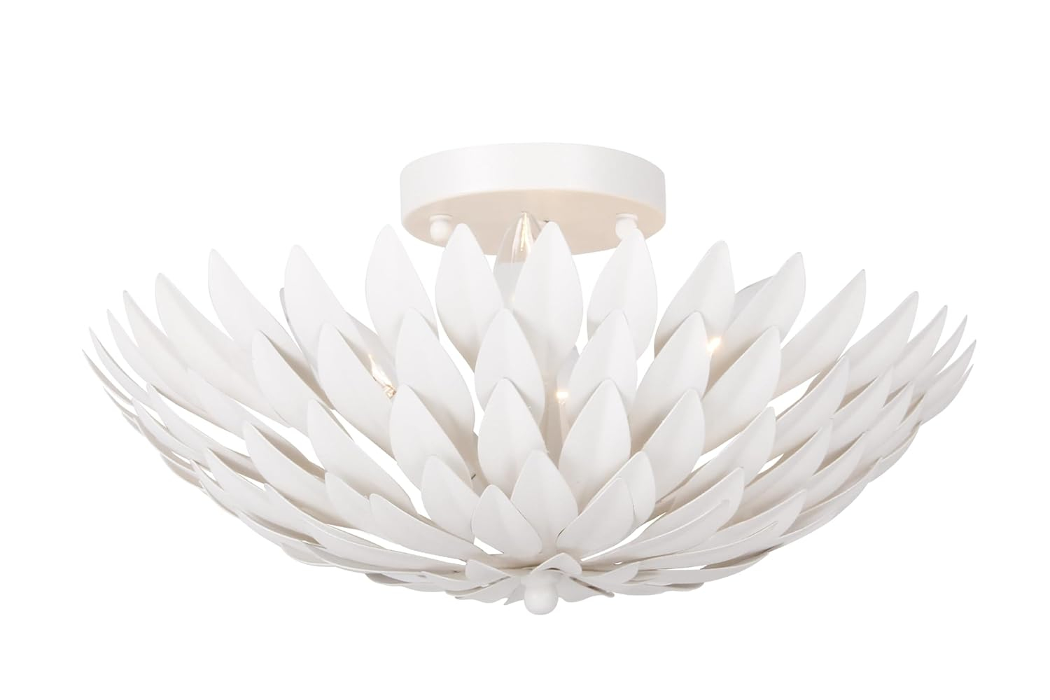 Crystorama Lighting - Four Light Ceiling Mount - Ceiling Mount - Broche - Four