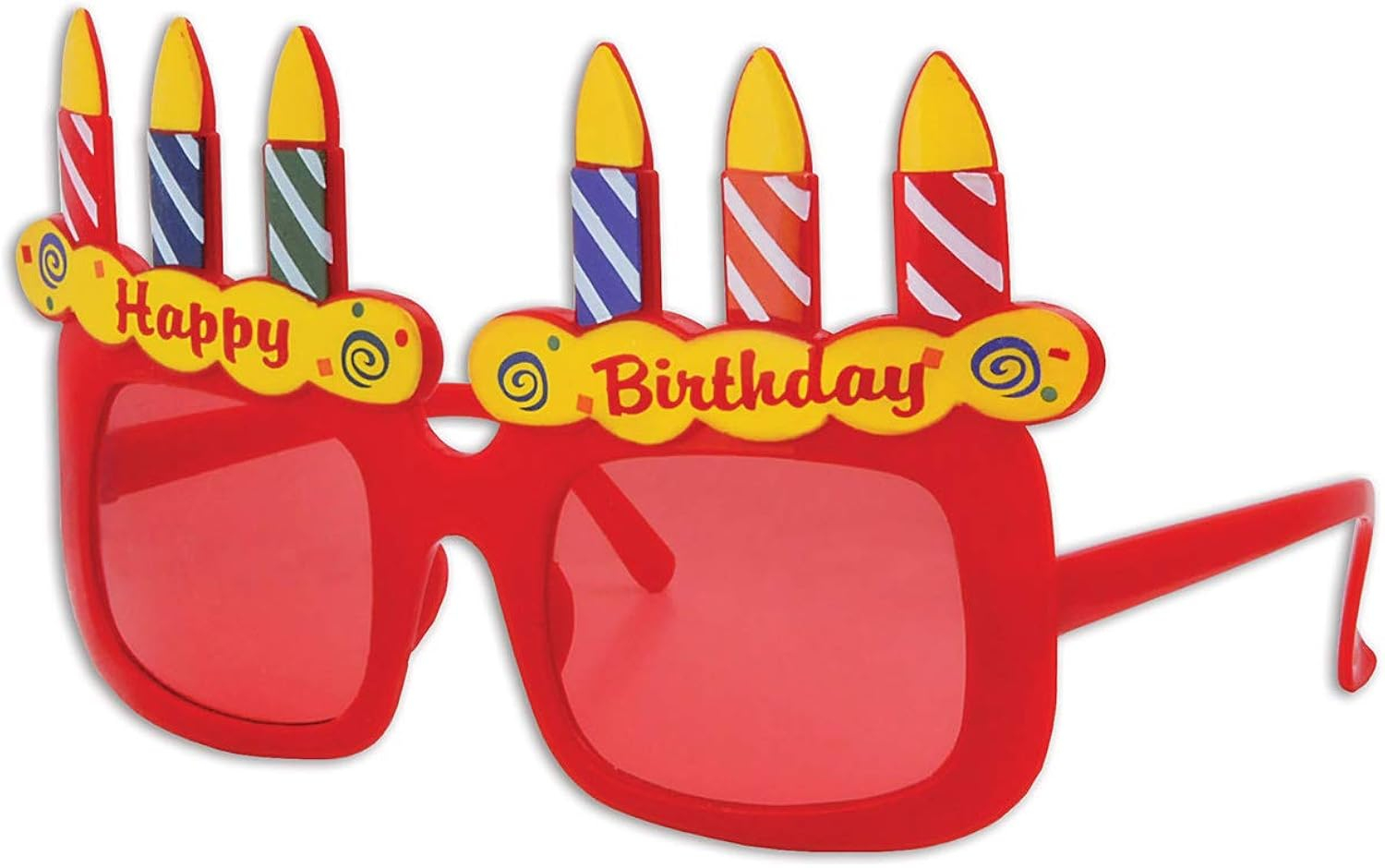 Beistle Birthday Cake Fanci-Frames, (2/Pkg) Multicolored