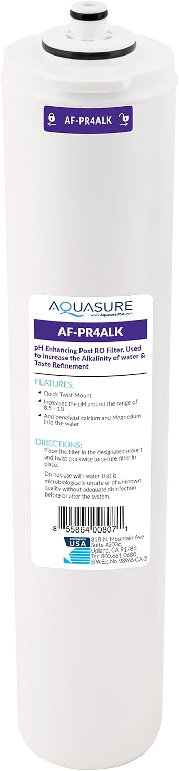 Aquasure Premier Series 4th Stage Quick Twist Alkaline Remineralizing Filter
