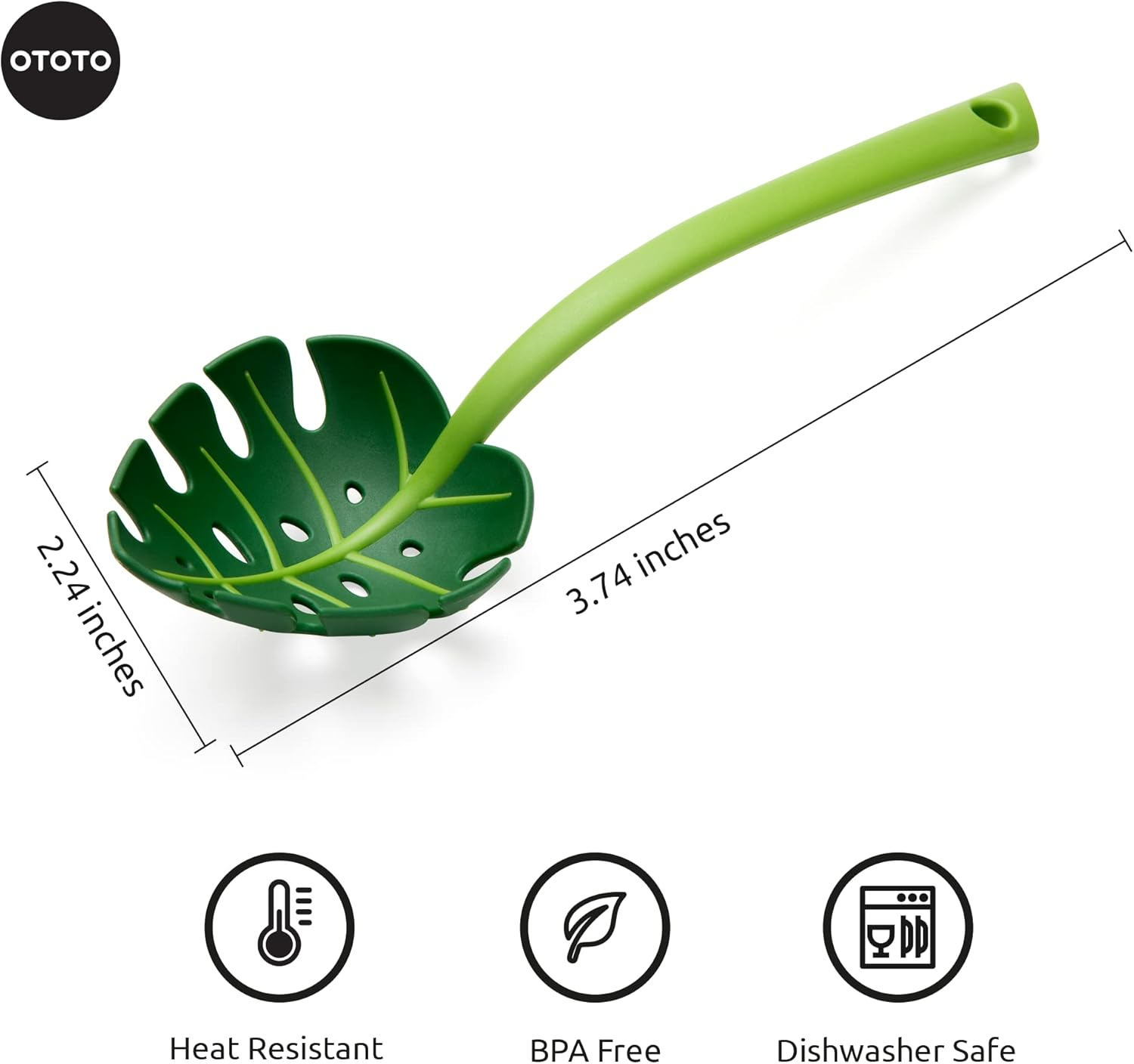 OTOTO Design Jungle Spoon Slotted