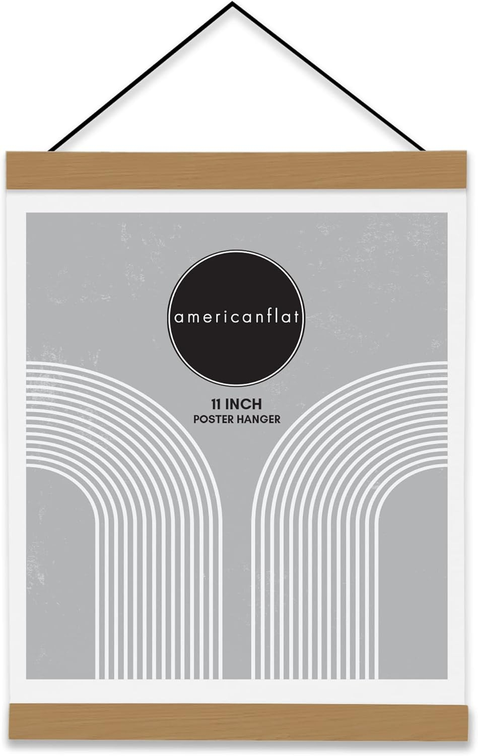 Magnetic Poster Frames, Wooden Poster Hanger Frame for Posters, Prints, and Photos