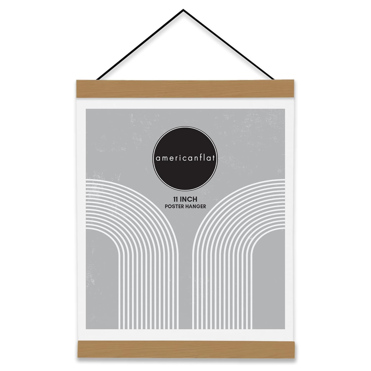 Magnetic Poster Frames, Wooden Poster Hanger Frame for Posters, Prints, and Photos