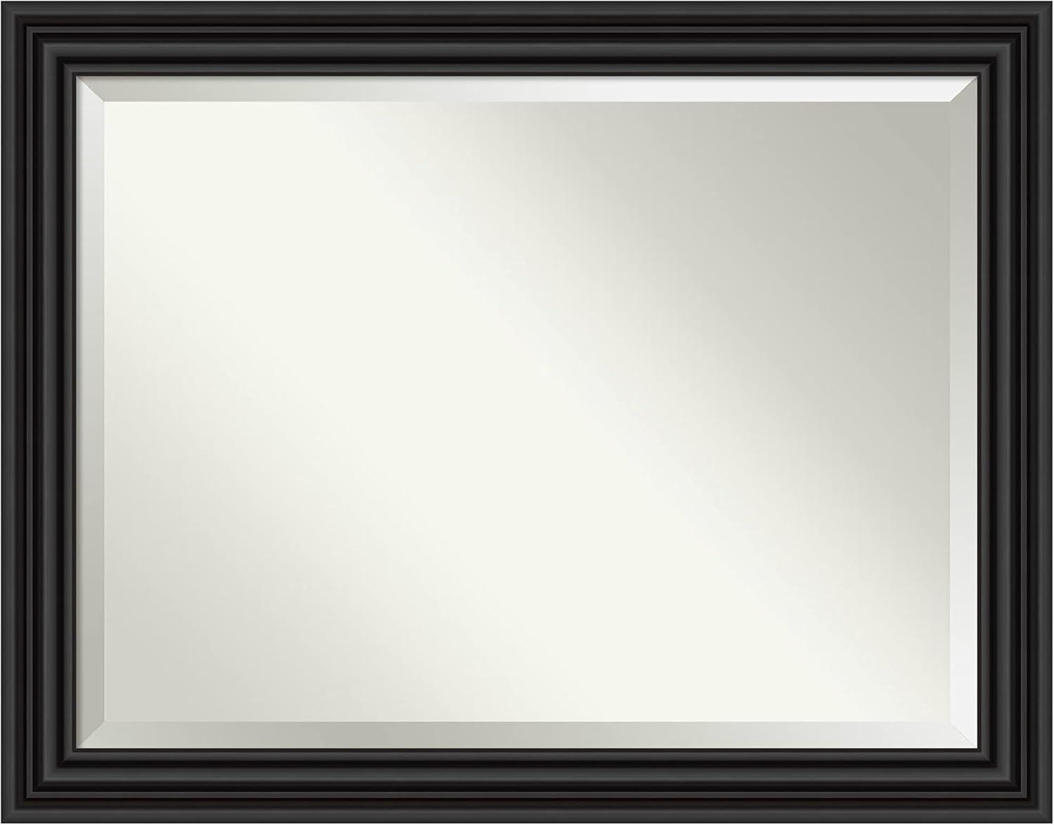 Colonial Black 45.75 in. x 35.75 in. Bathroom Vanity Mirror