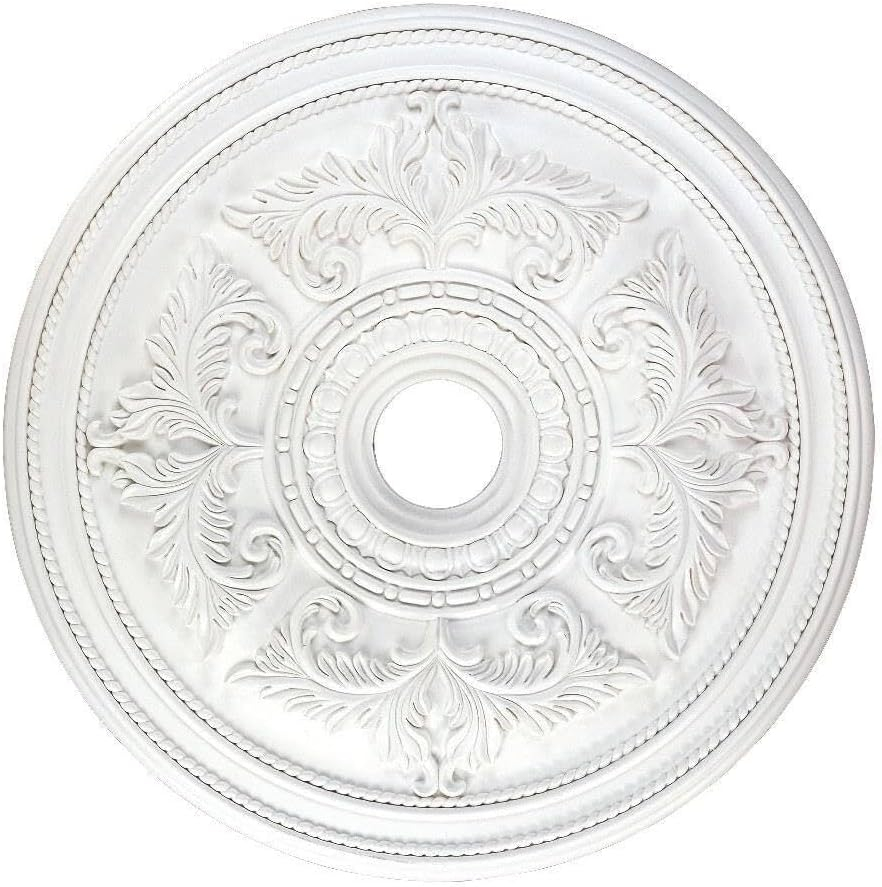 Livex Lighting Ceiling Medallion in White