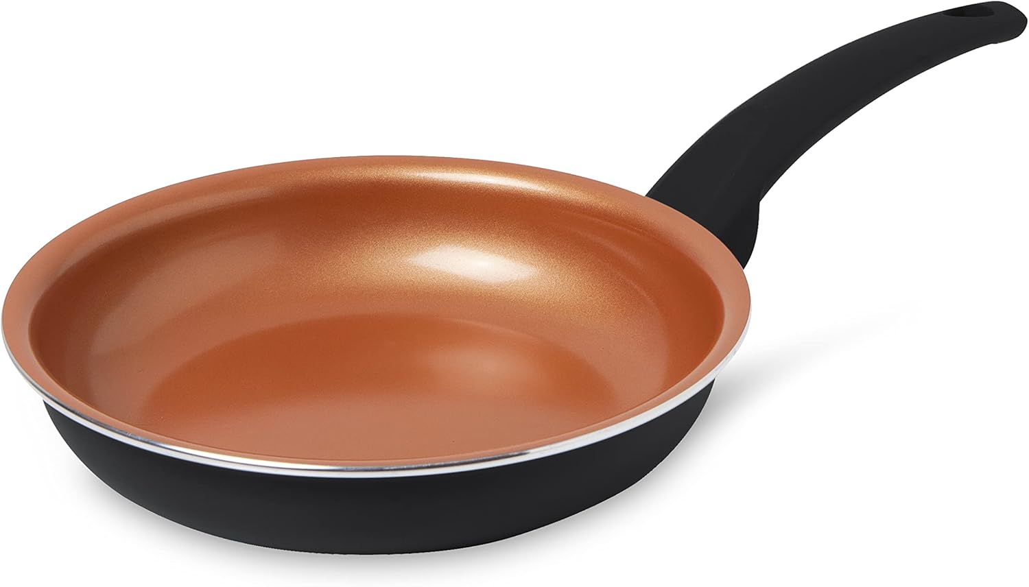 IKO 10'' Copper Collection Ceramic Fry Pan One Size Black