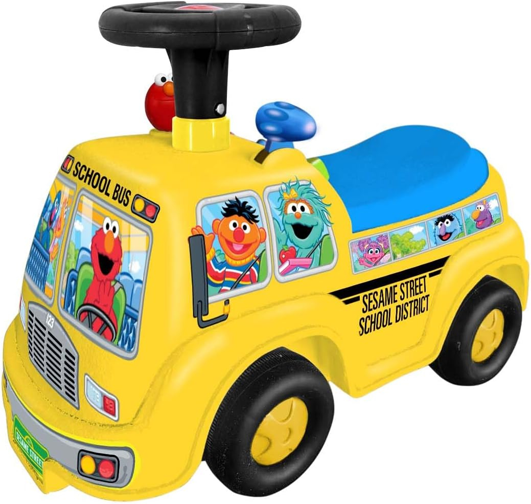 Sesame Street My First Adventure Elmo Lights & Sounds Ride-on