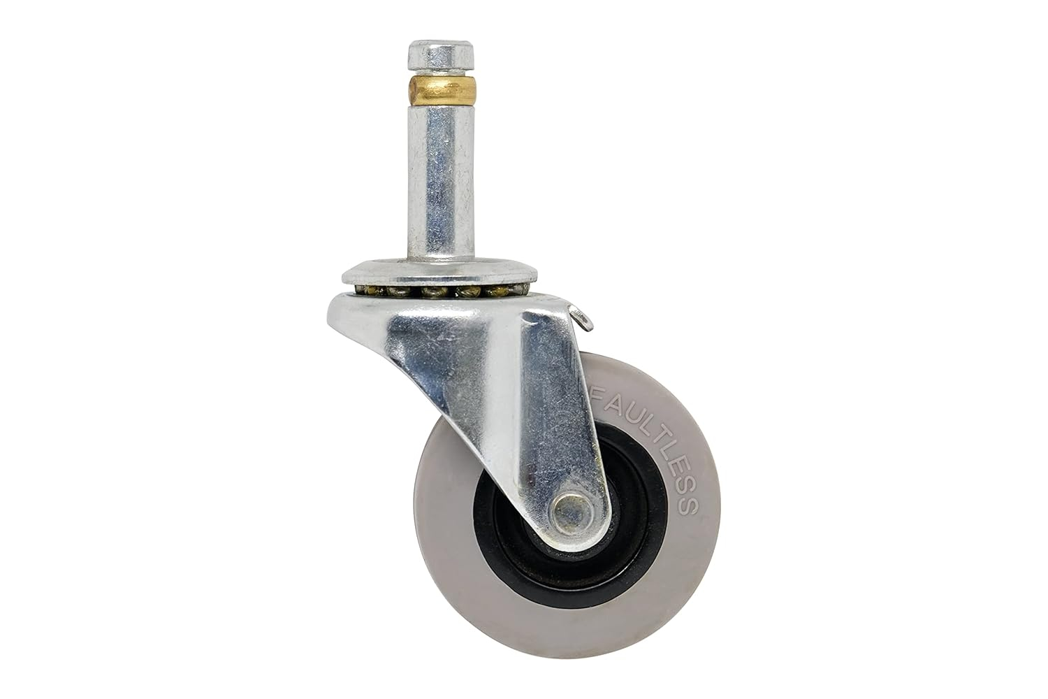 Shepherd 2-Inch Gray Thermoplastic Rubber Swivel Stem Caster