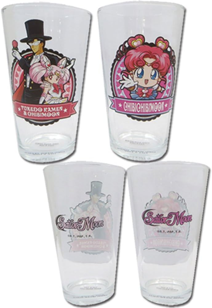 Sailor Moon Stars- Set 4 Waterglass