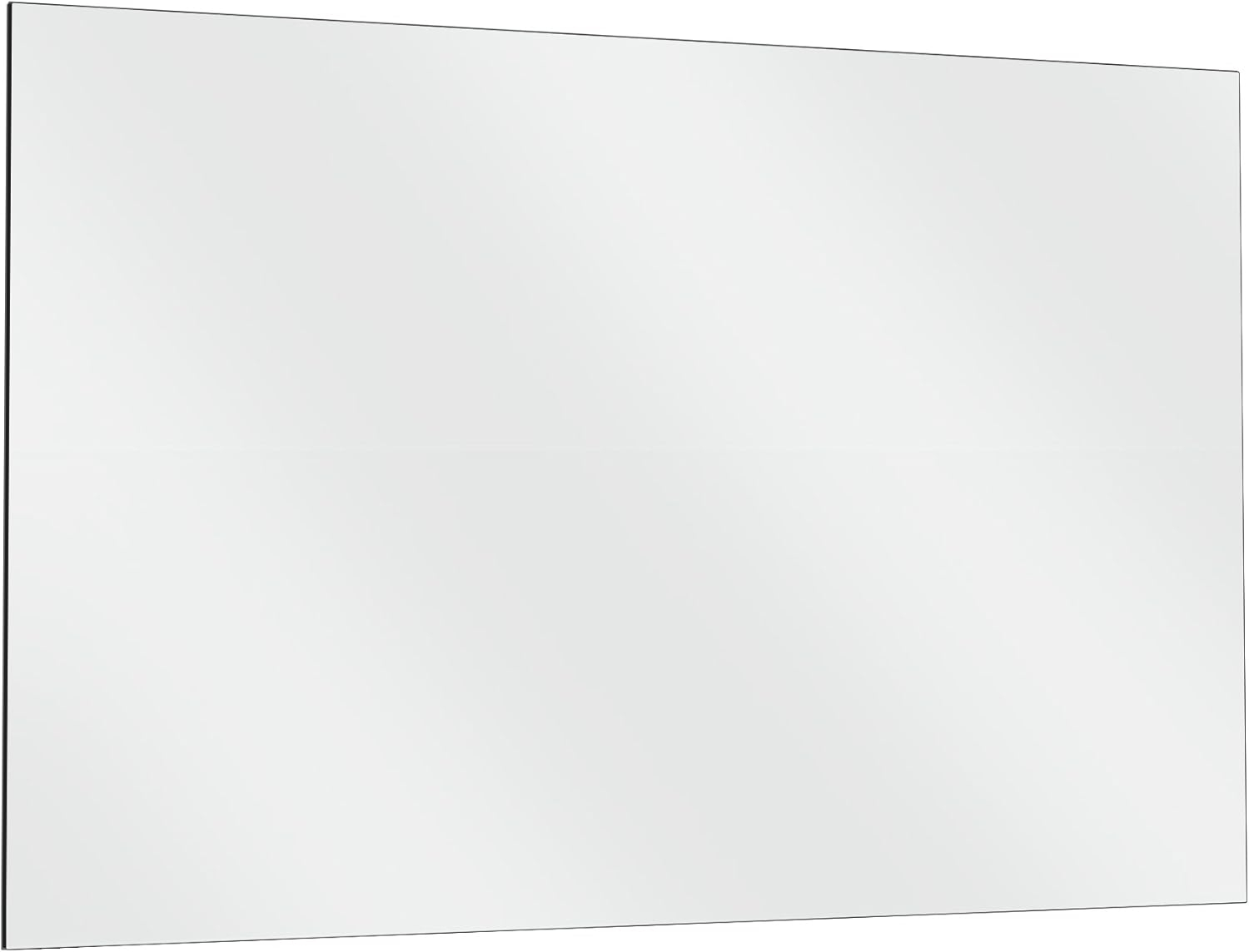 Fab Glass and Mirror HD Tempered Dance Studio Mirror 60x36 | Shatterproof Full-Length Wall-Mounted Mirrors for Home Gym, Workout, and Fitness Spaces
