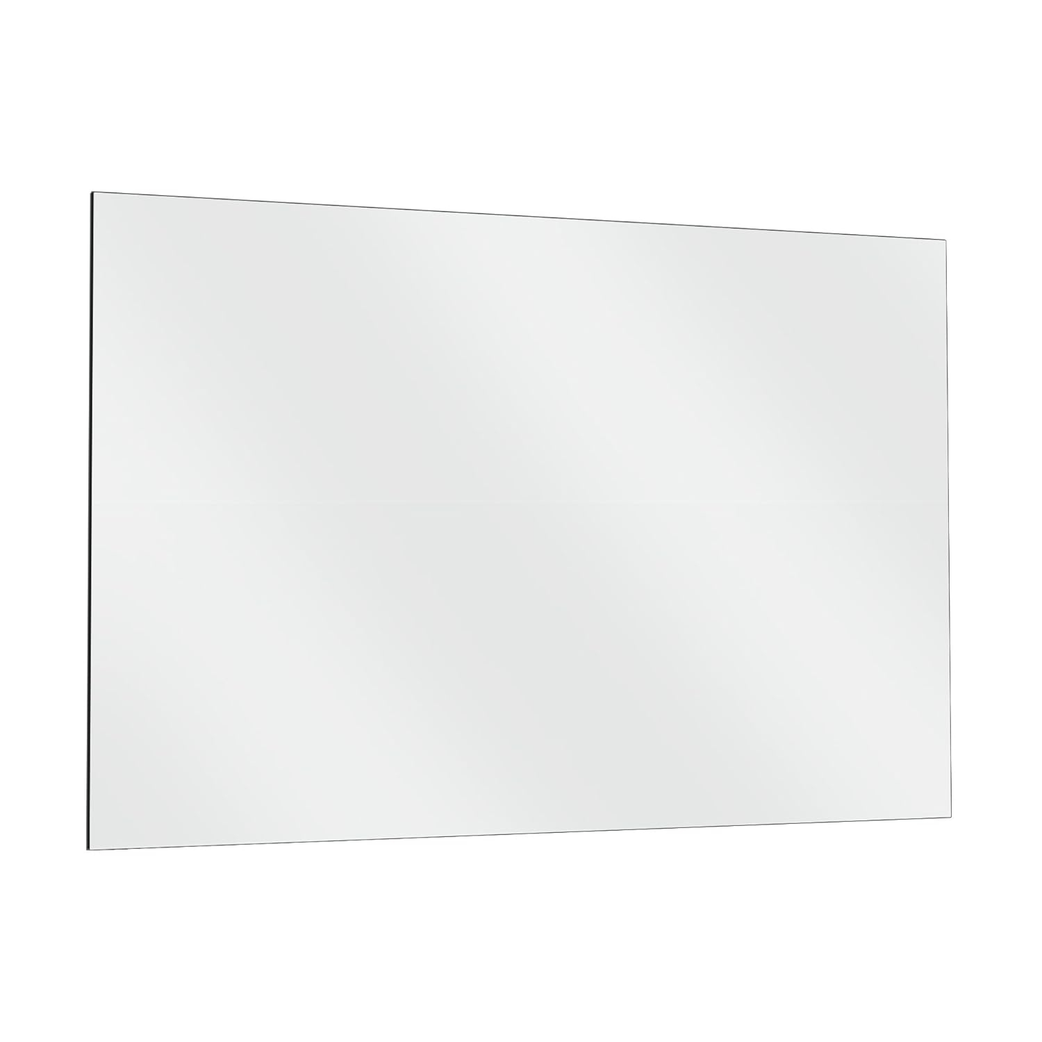 Fab Glass and Mirror HD Tempered Dance Studio Mirror 60x36 | Shatterproof Full-Length Wall-Mounted Mirrors for Home Gym, Workout, and Fitness Spaces