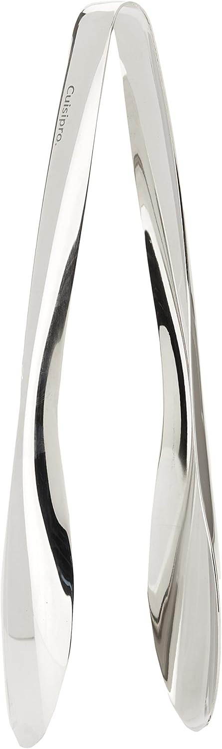 Cuisipro 9 Inch Tempo Tongs, Stainless Steel