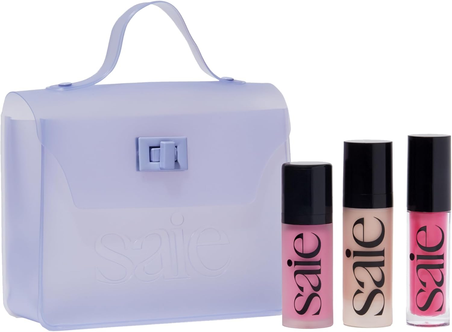 SaieGlow Essentials Starter Kit with Lilac Jelly Bag