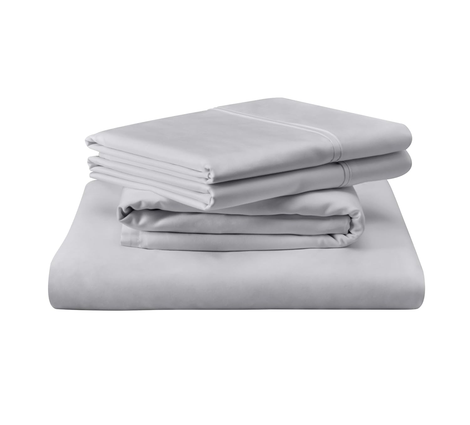 Tempur-Pedic Tempur Luxe Egyptian Cotton Sheet Set Silver Mist - Full, Adult