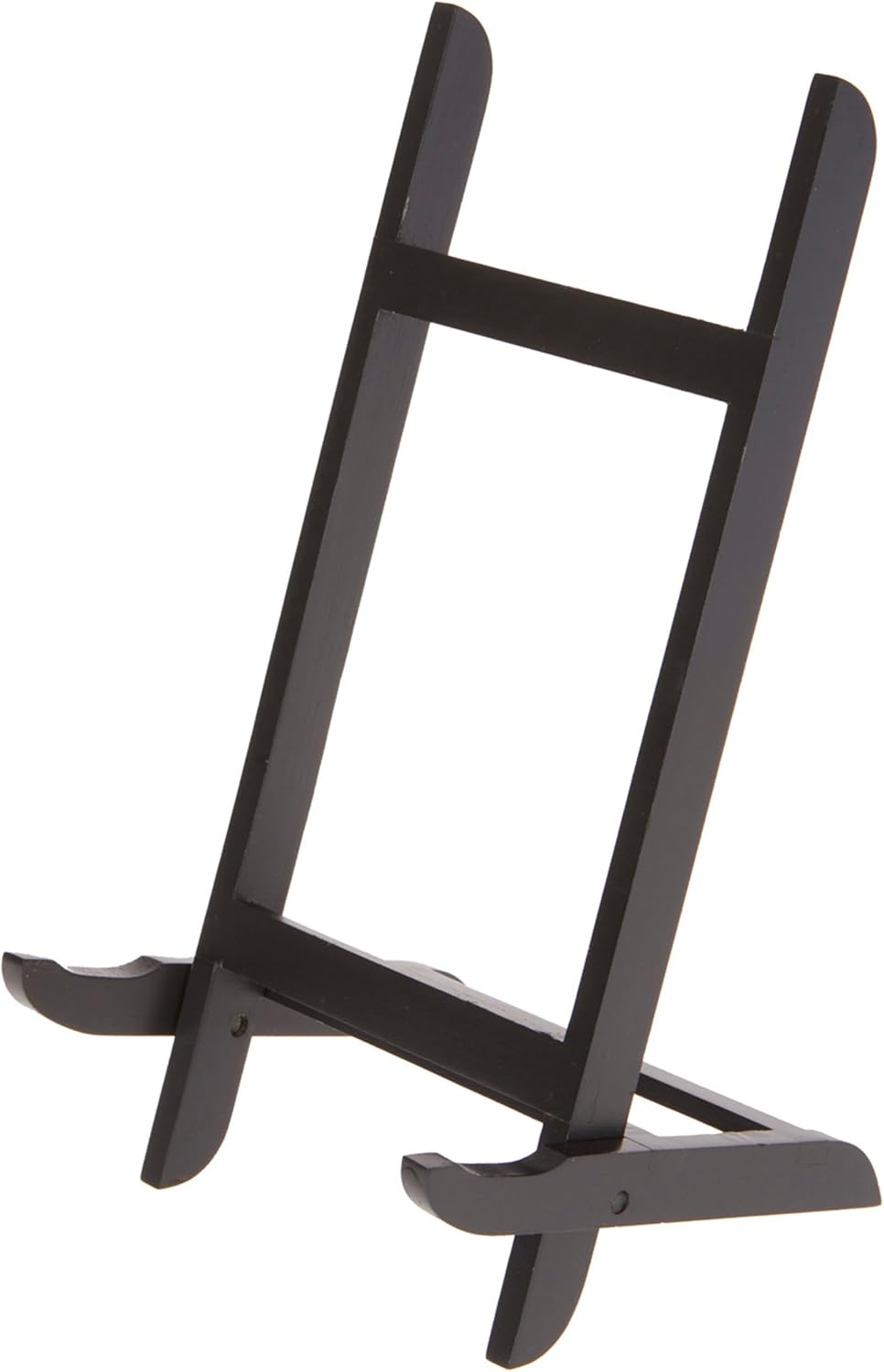 Bard's Folding Black Wood Easel Stand, 11.5" H x 5" W x 5" D, Pack of 2