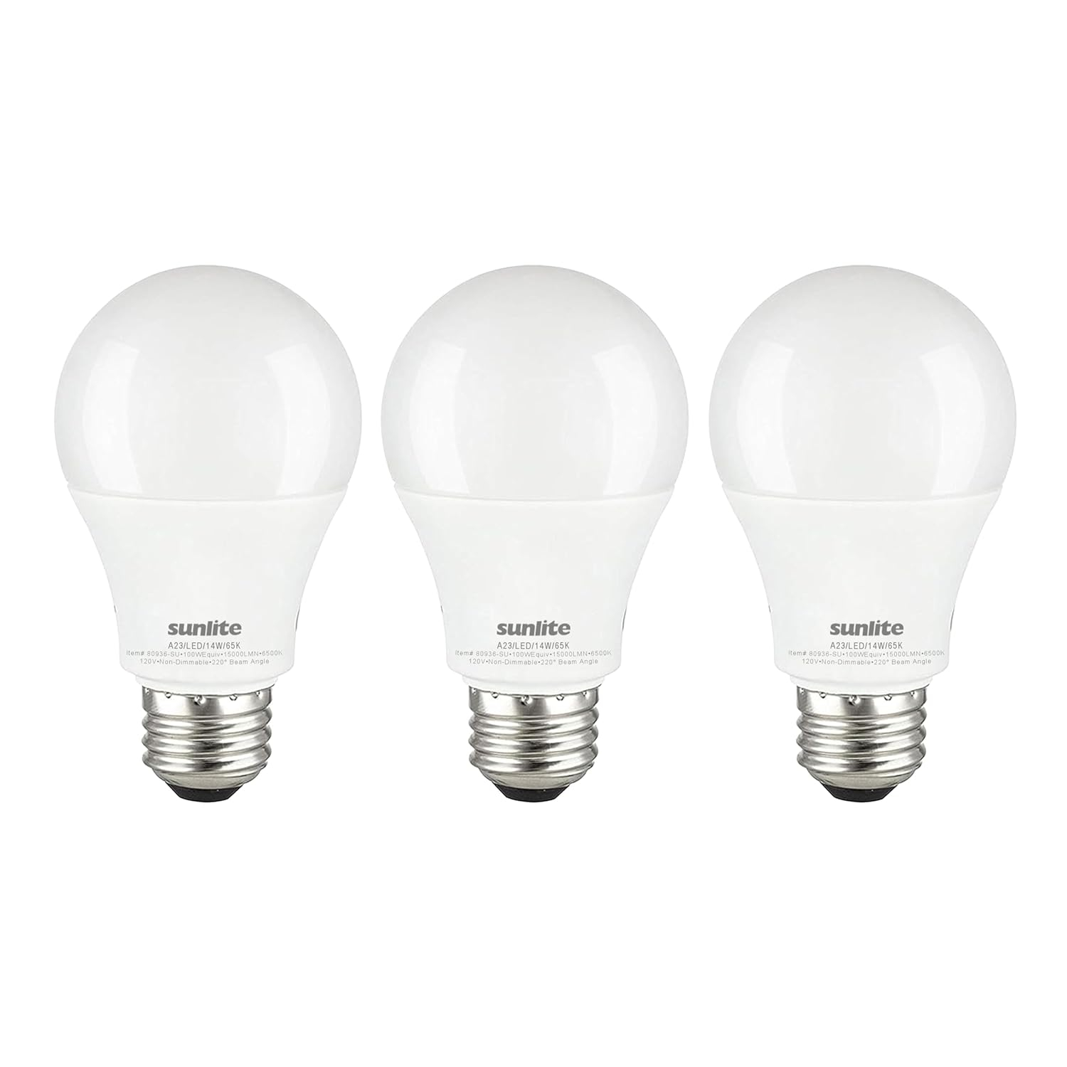 White Frosted LED Screw-in Light Bulbs for Commercial Use