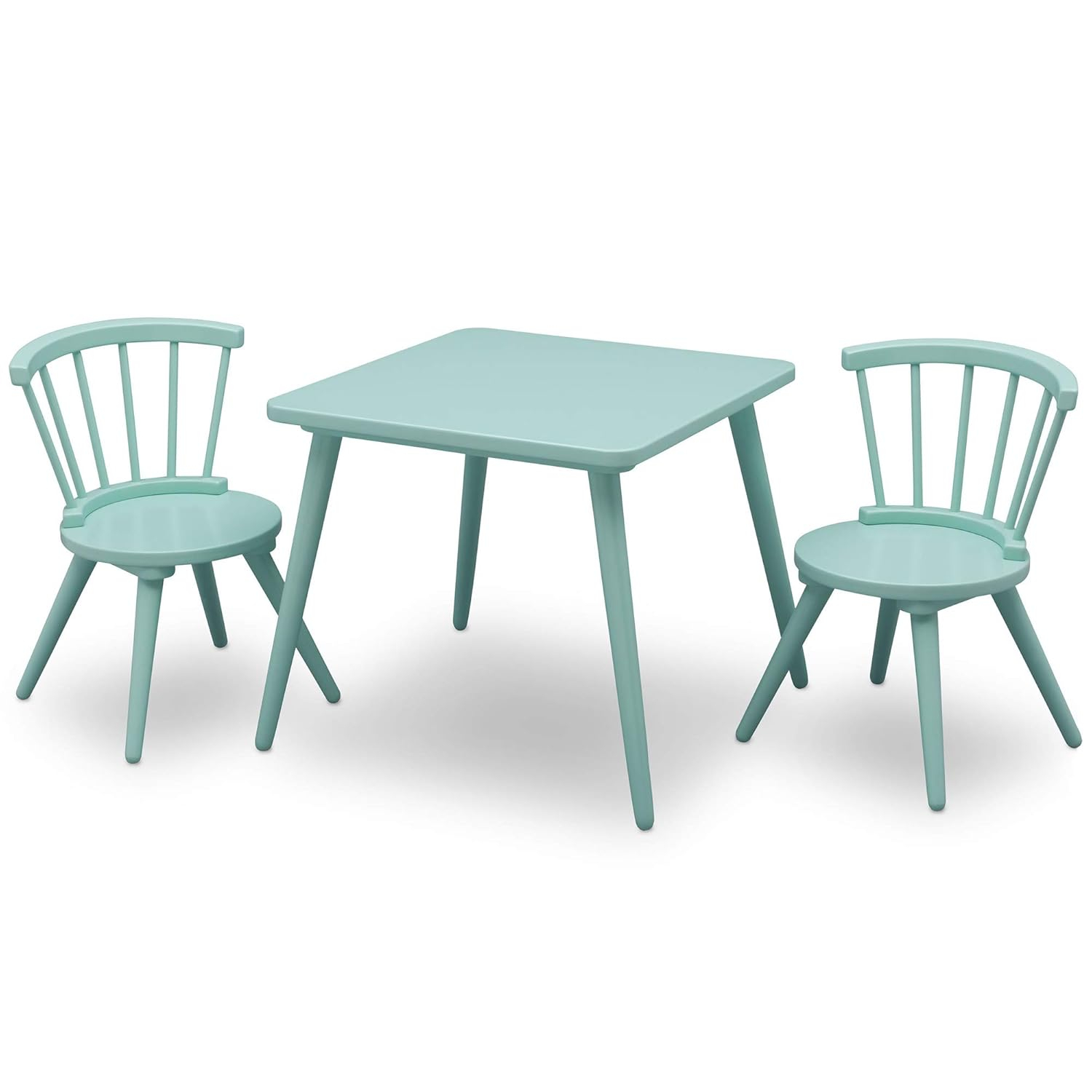 Delta Children Windsor 2-Piece Chair Set, Bianca White