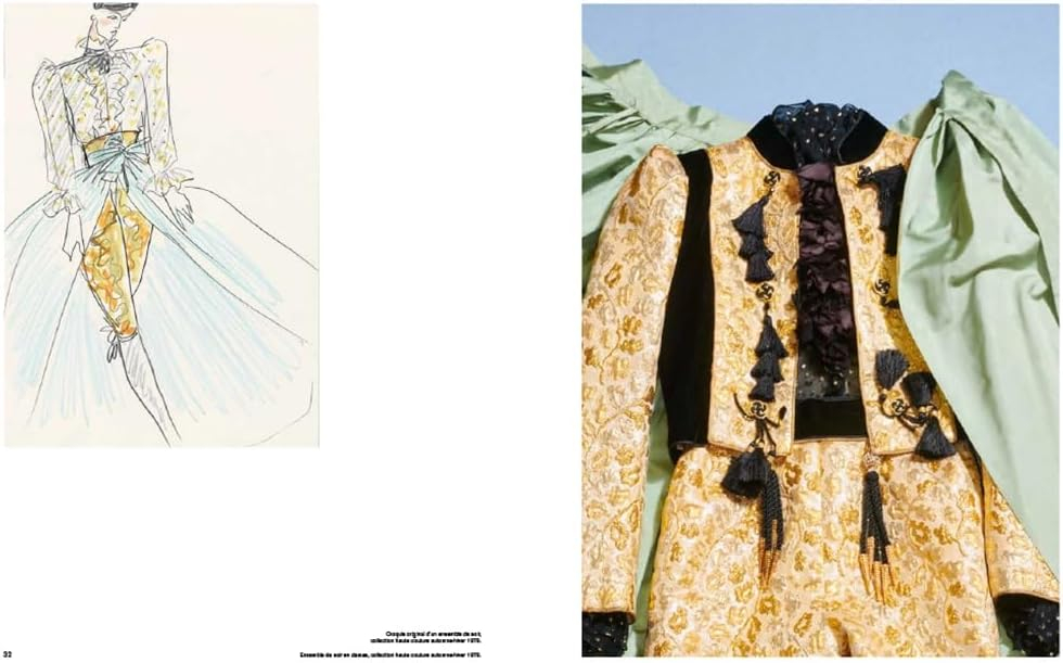 Yves Saint Laurent: Gold - by  Elsa Janssen & Yvane Jacob (Hardcover)