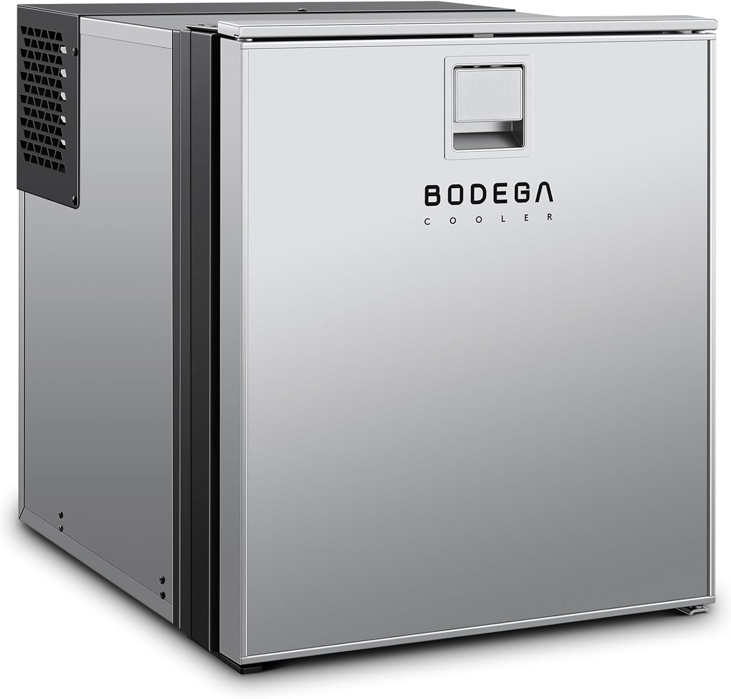 1.6 cu.ft. 45L RV Fridge and Freezer, Car Refrigerator with Lock, (-4℉-46℉) Outdoor Refrigerator in Black