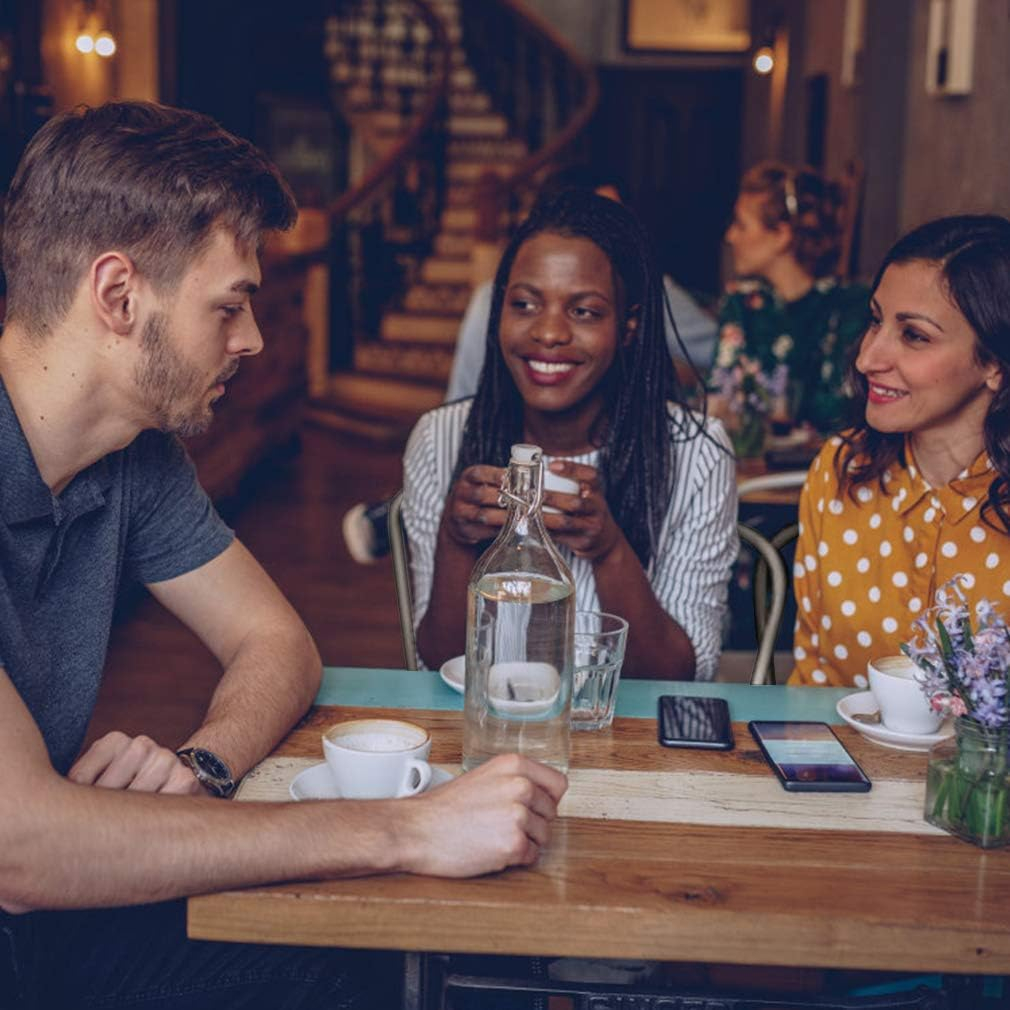 YRLLENSDAN Dining Chairs Set of 4 Metal Chair Indoor Outdoor Chairs Patio Chairs Kitchen Dining Chairs 18 Inch Seat Height Tolix Side Metal Stackable Bar Chairs 330LBS Weight Capacity,Bronze