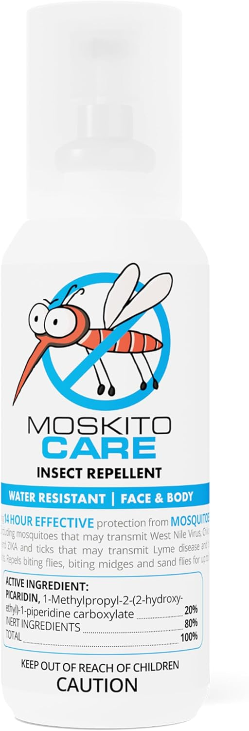 Moskito Care Water-Resistant 14hr Insect Repellent Spray