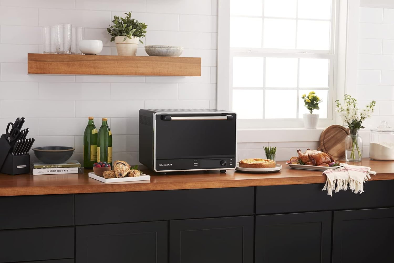 KitchenAid® Dual Convection Countertop Oven - Black Matte KCO255BM