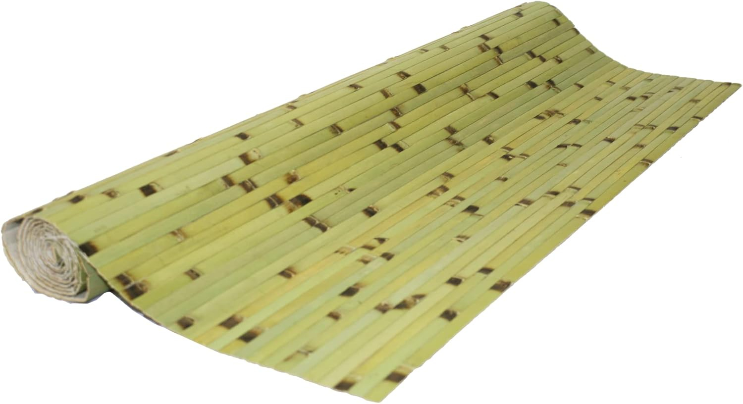 Forever Bamboo Wainscoting Wall Panel for Interior Decoration Bamboo Wall Panel Dark Green Burnt 48 in H x 96 in L