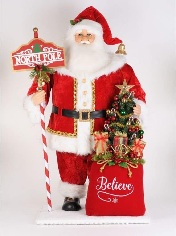 Karen Didion Originals Christmas Collection Santa Figurines & Collectibles