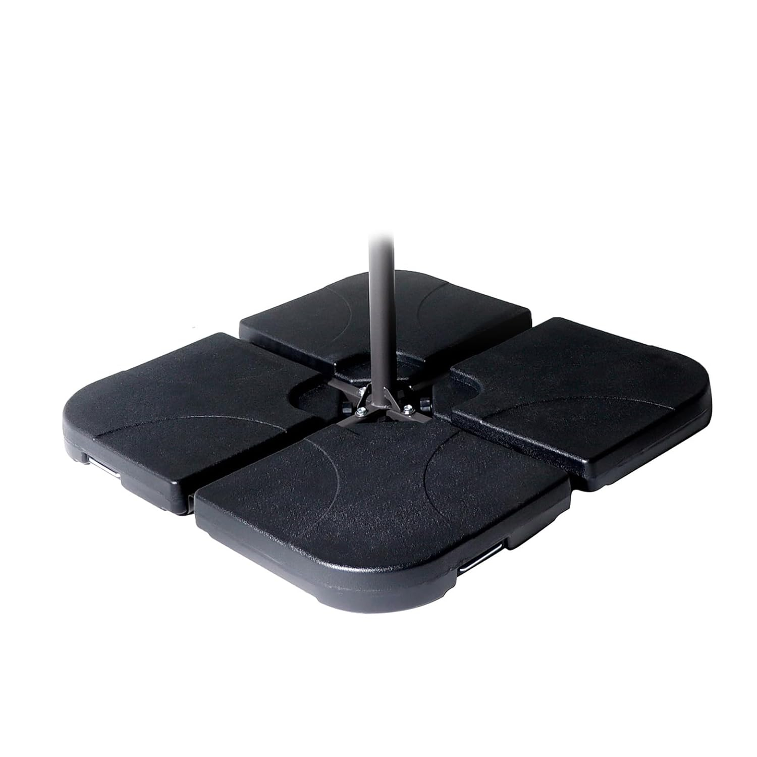 4-Piece Set Cantilever Umbrella Base Water Weights for Offset Umbrellas (Square Corner)