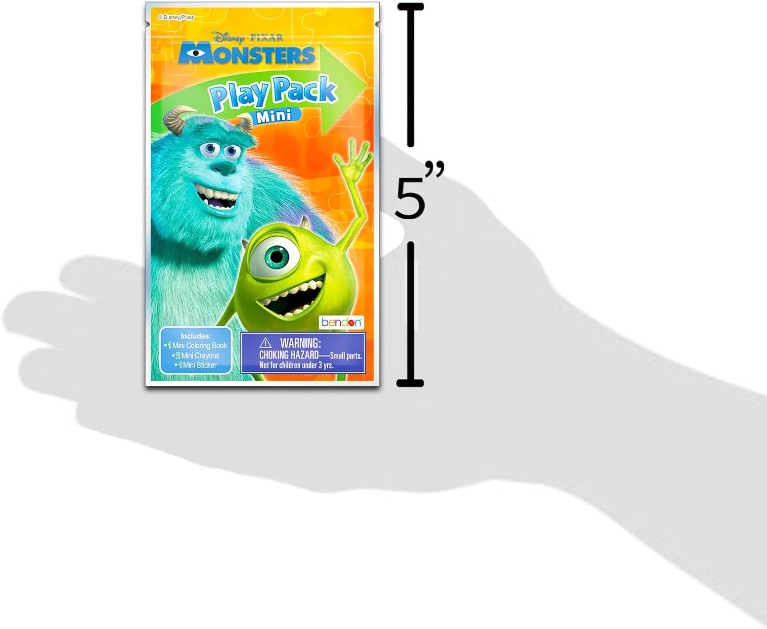 Disney Monsters Inc Birthday Party Favors Set - Bundle with 24 Monsters Inc Play Packs | Mini Coloring Books for Goodie Bags (Pixar Monsters University Party Supplies)