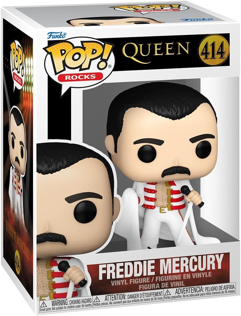 Queen Freddie Mercury with Cape Funko Pop! Vinyl Figure #414