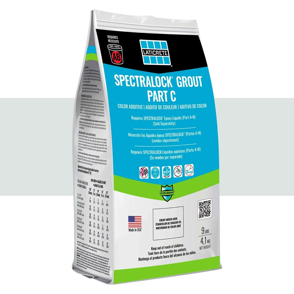 LATICRETE SPECTRALOCK Grout Part C Silver Shadow 9LB
