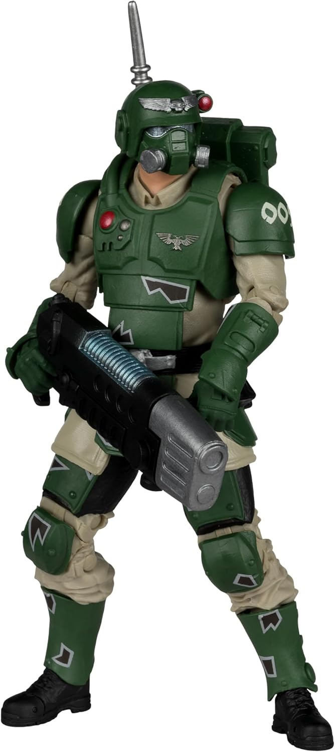 McFarlane - Warhammer 40K - Astra Militarum  - 7" Kasrkin Action Figure, McFarlane Toys, Gifts