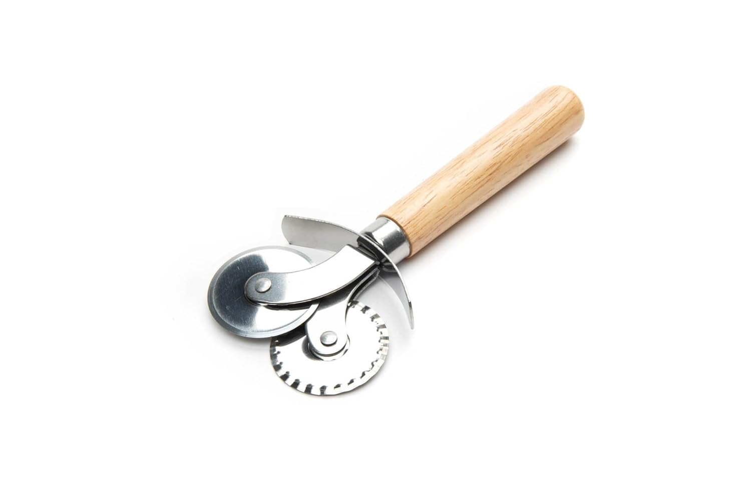 Fox Run Stainless Steel Double Wheel Pastry Cutter Crimper