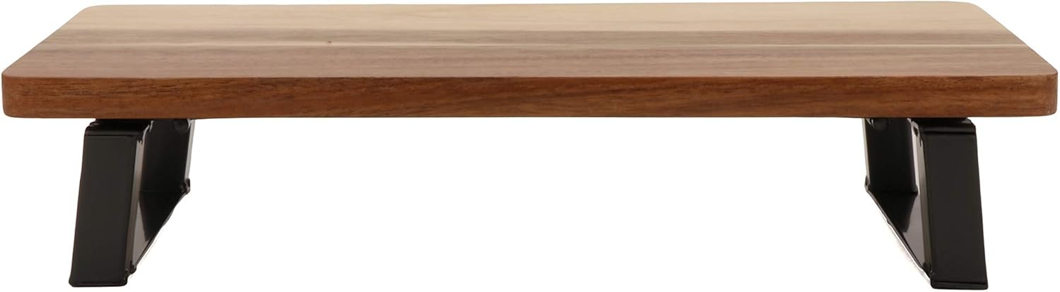 G.E.T. G.E.T. Walnut Wood Display Riser Buffet Accessory