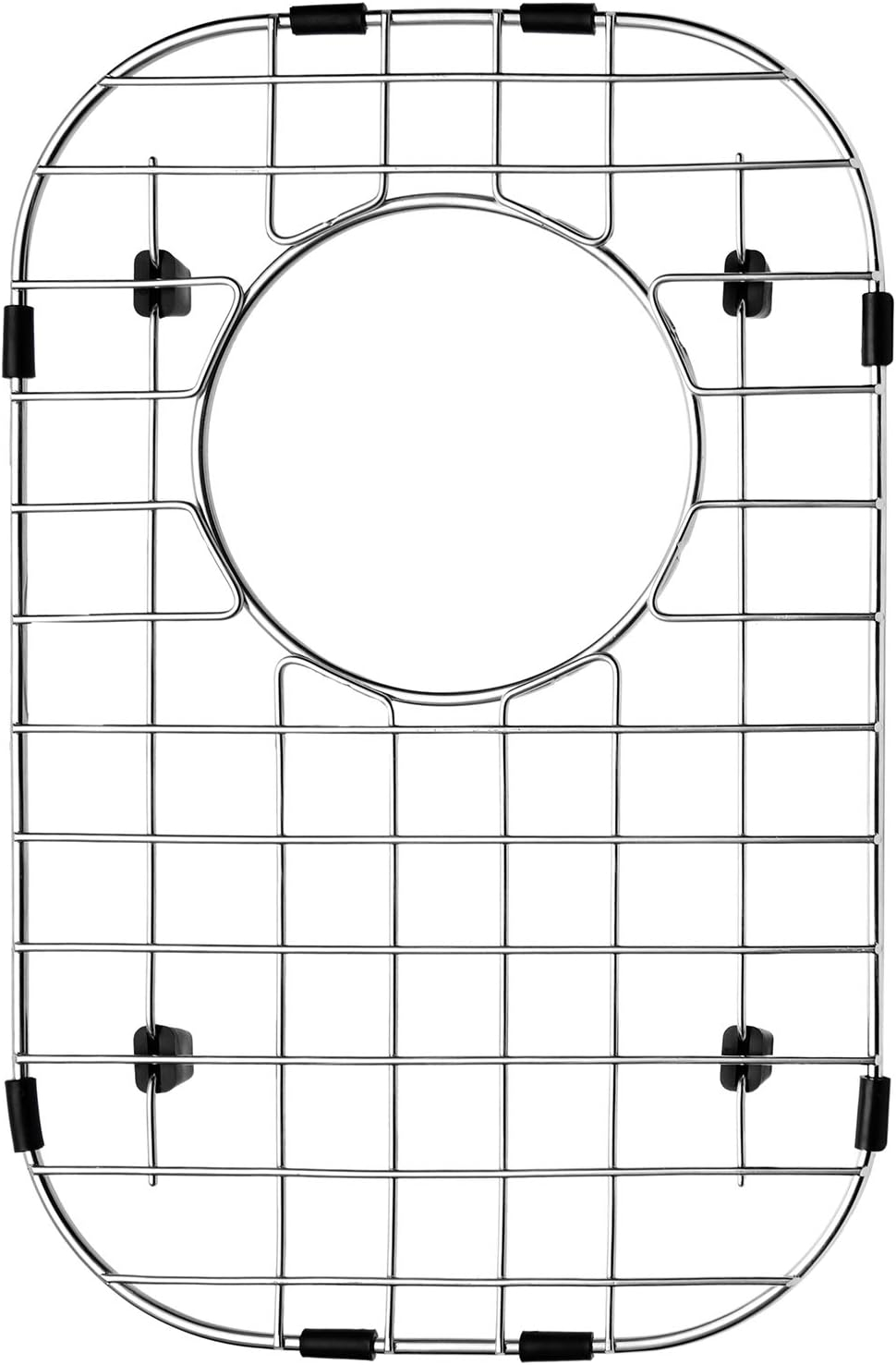 9.13-in x 13.94-in Rear Drain Stainless Steel Sink Grid