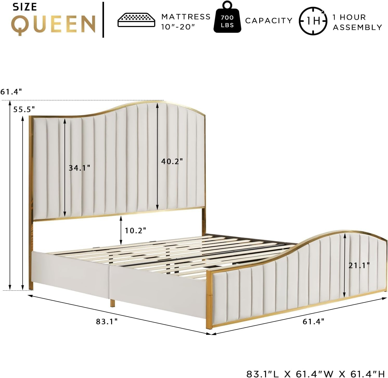 Kiari Upholstered Platform Bed