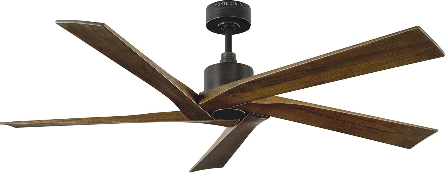 Monte Carlo 5Aspr56 Aspen 56" 5 Blade Indoor Ceiling Fan - Grey