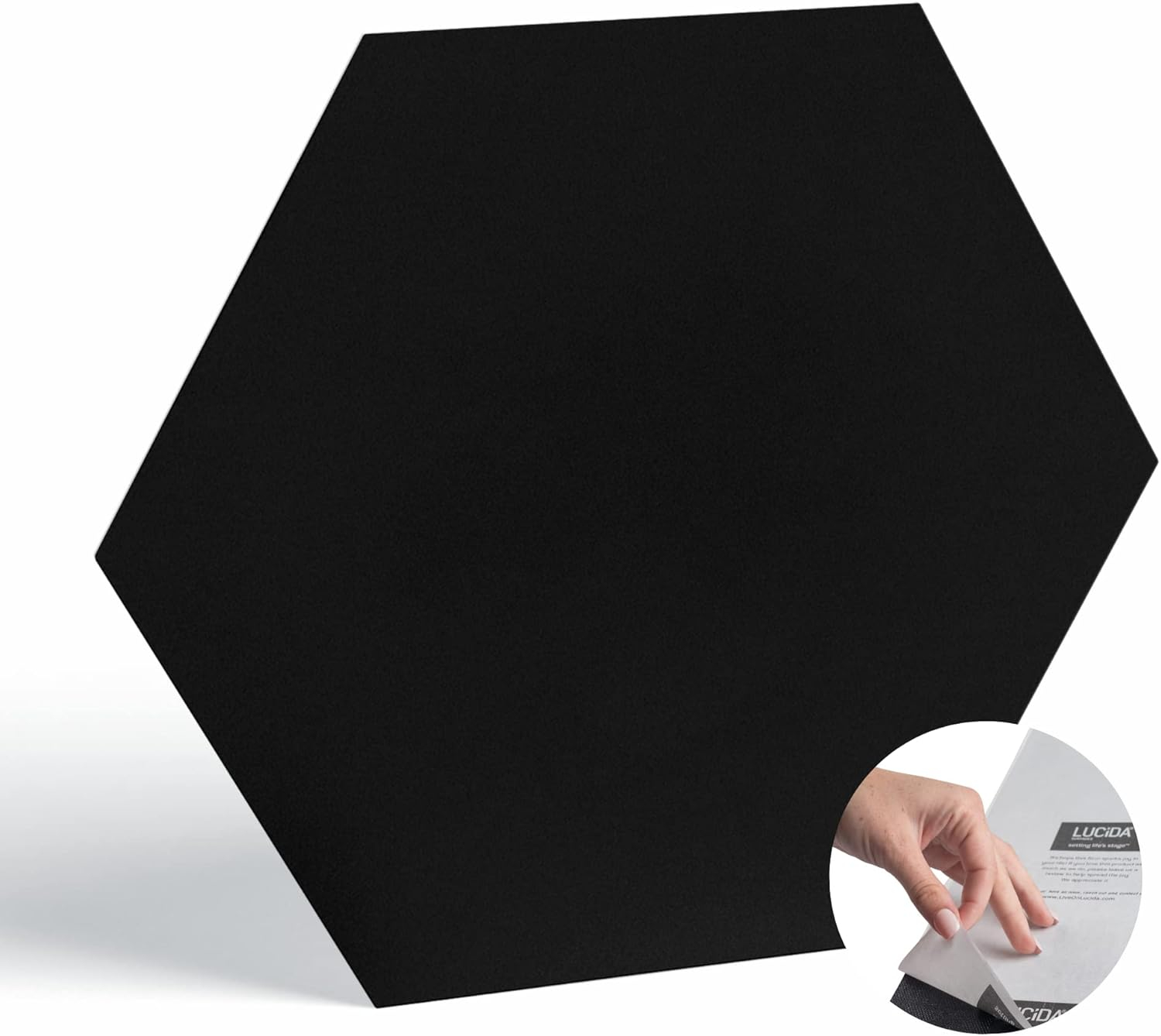 BaseCore HEX Gray 12 MIL x 5.75 in. W Waterproof Peel and Stick Vinyl Plank Sample