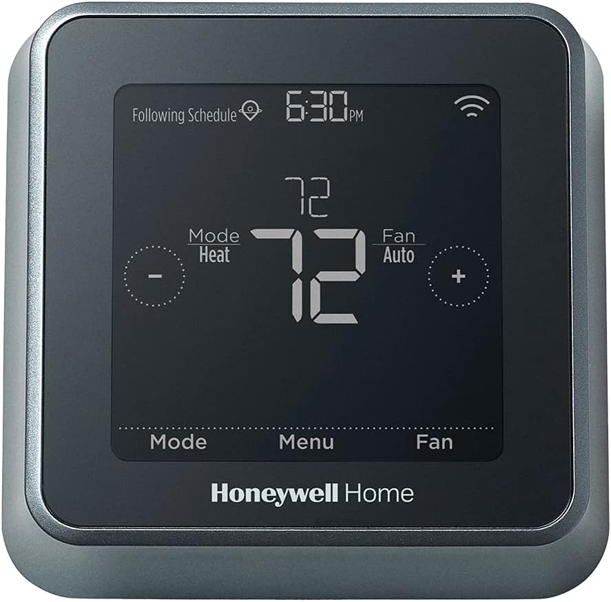 Honeywell Home T5 Smart Touchscreen Thermostat Black - Sleek Design and User-Friendly-