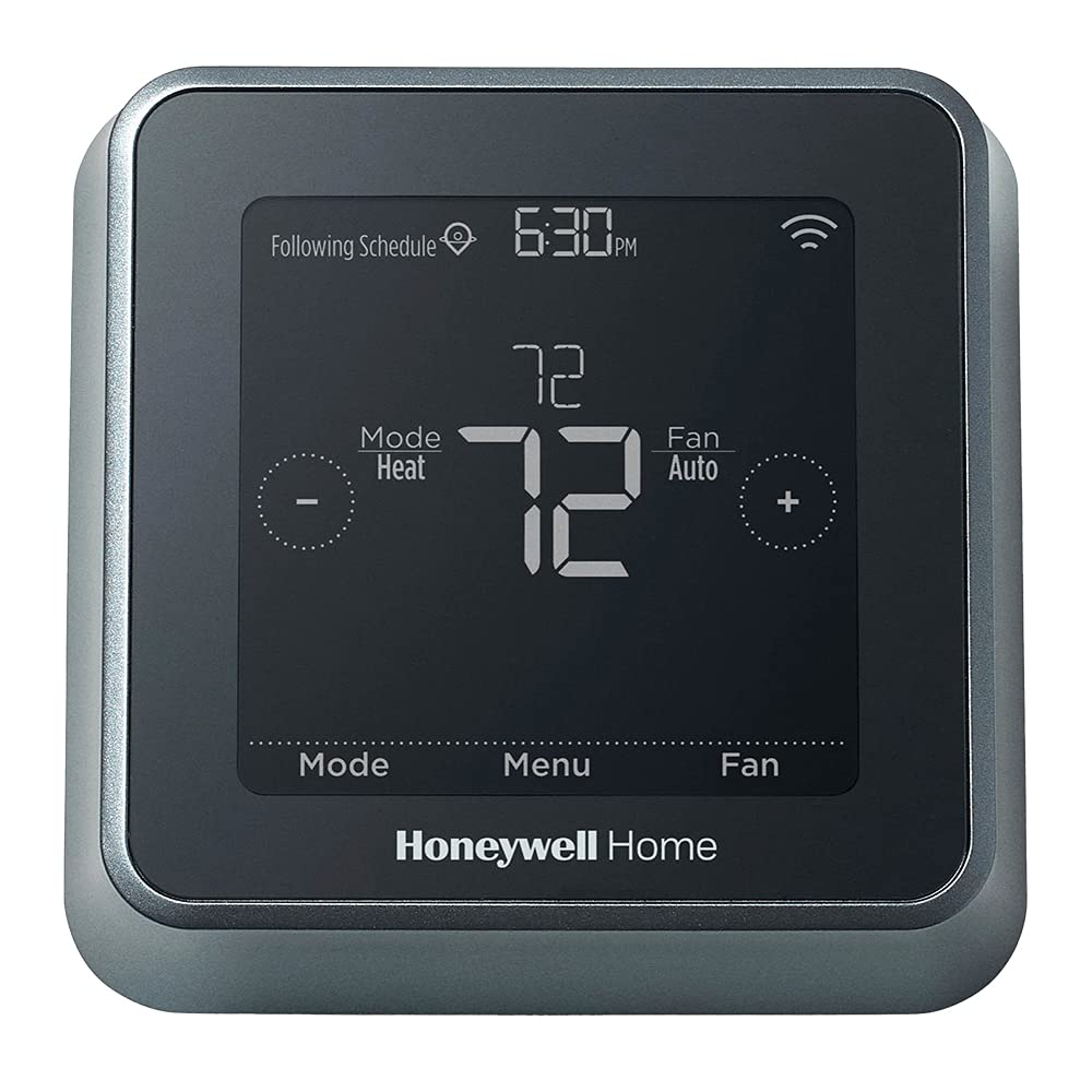 Honeywell Home T5 Smart Touchscreen Thermostat Black - Sleek Design and User-Friendly-