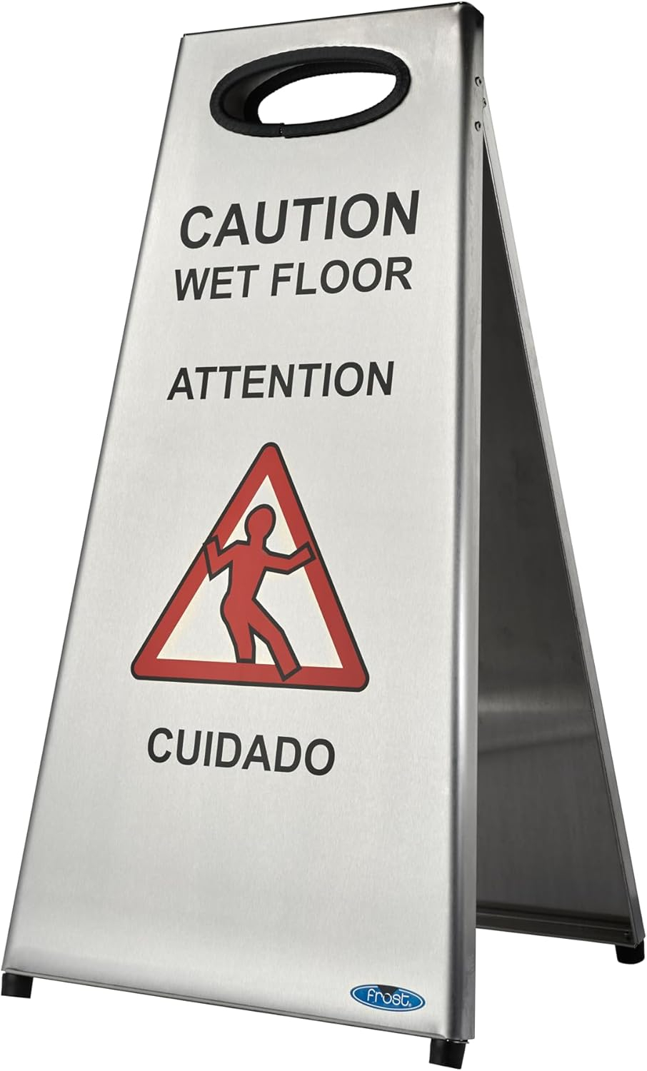 Stainless Steel Wet Floor Sign