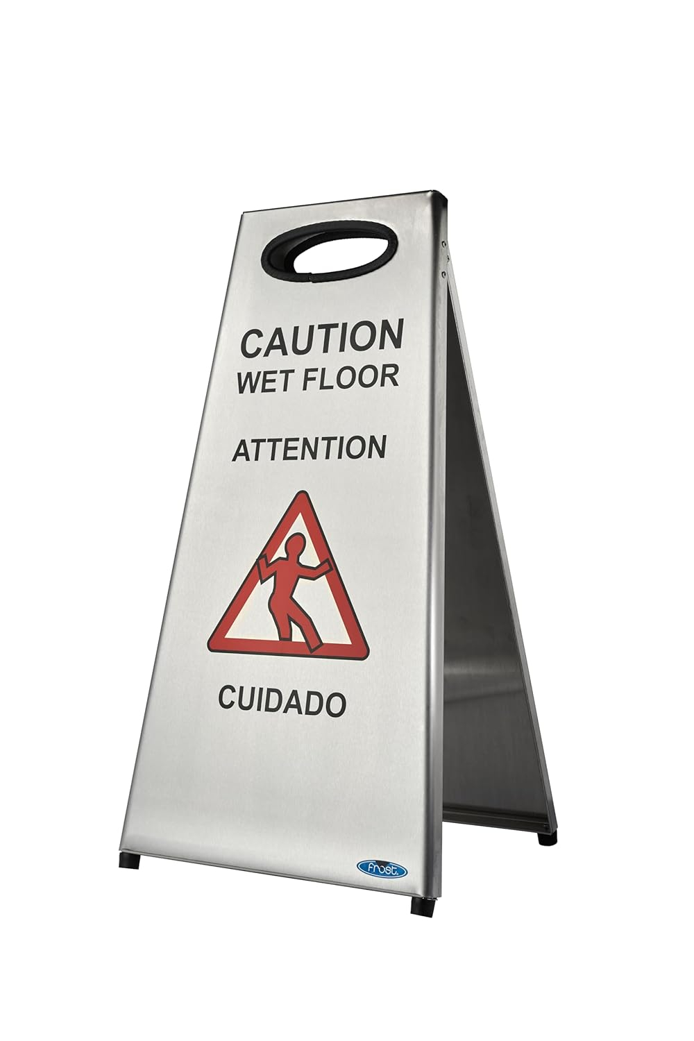 Stainless Steel Wet Floor Sign