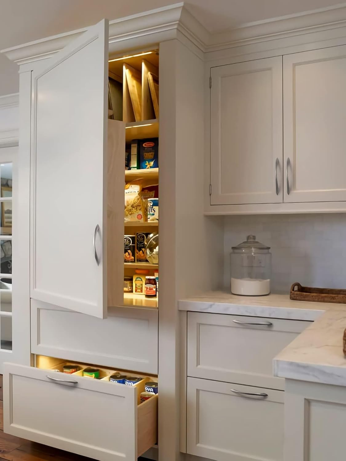 10 Pack Brushed Nickel Cabinet Pulls 7.56 Inch Arch Twisted Silver Handles Drawer Kitchen Cupboard Bathroom Dresser Cabinet Hardware Zinc Alloy